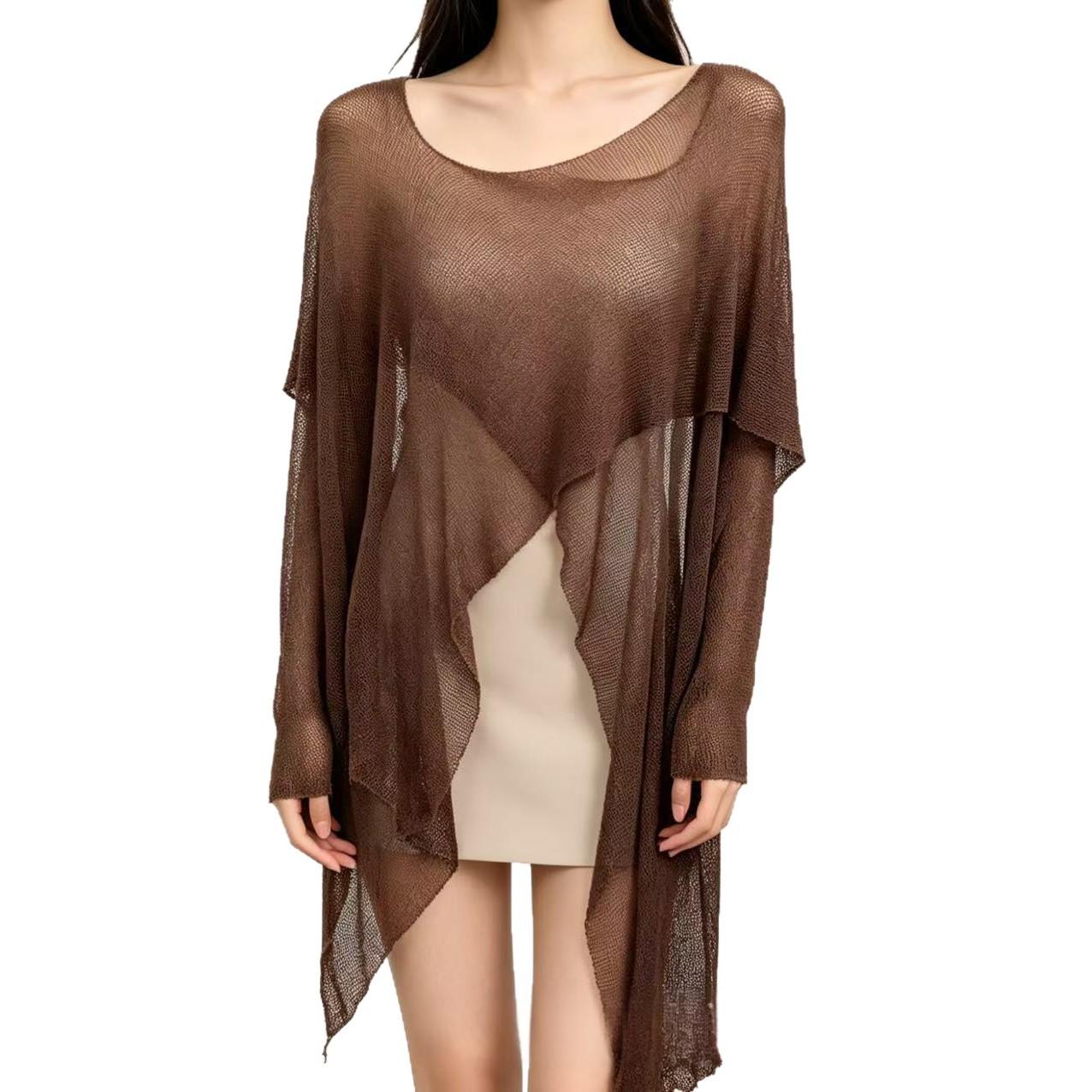 Coupe de cardigan mince d'été