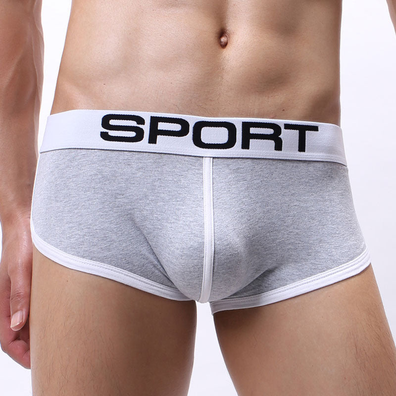 Sous-vêtements respirants en coton stretch homme de mode