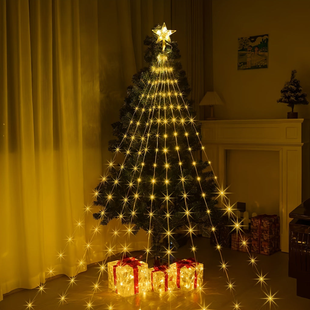 Décoration de Noël LED String Lights Décoration extérieure