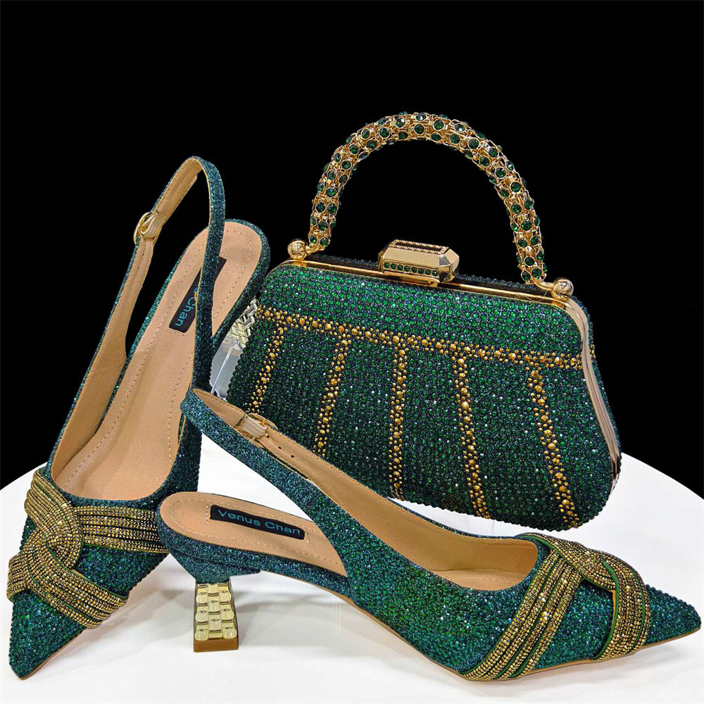 Combinaison de chaussures et de sacs européens et américains