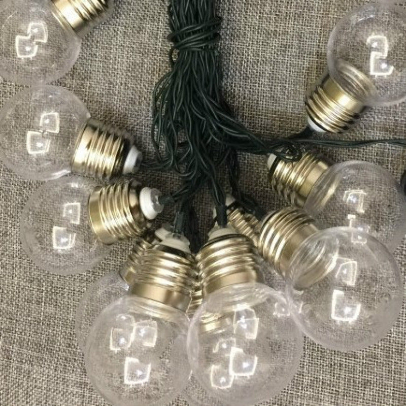 Atmosphère extérieure Lumières à cordes à énergie solaire