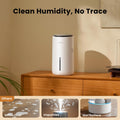 Humidificateur d'évaporation pour les enfants de chambre facile à nettoyer Petit contrôle d'humidité automatique 3L