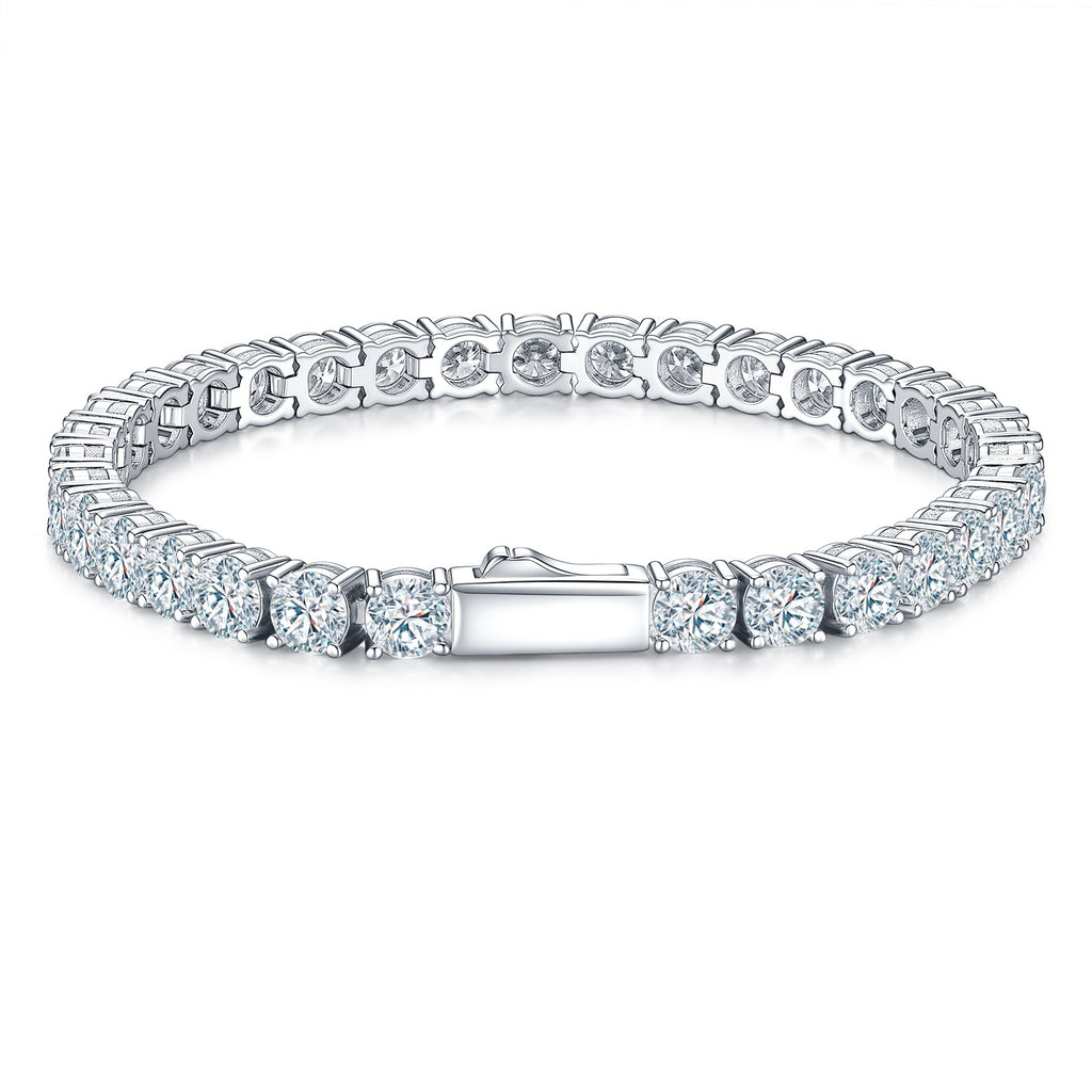 Bracelet de tennis Mozanite pour femmes