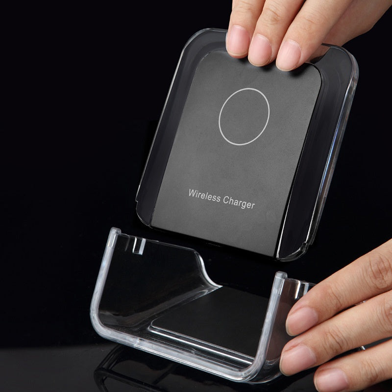 Chargeur sans fil charge rapide verticale support de bureau