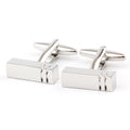 Boutons de manchette en métal rectangulaire Cuff Français Chemise Français Hommes Femmes Boutons de manchette