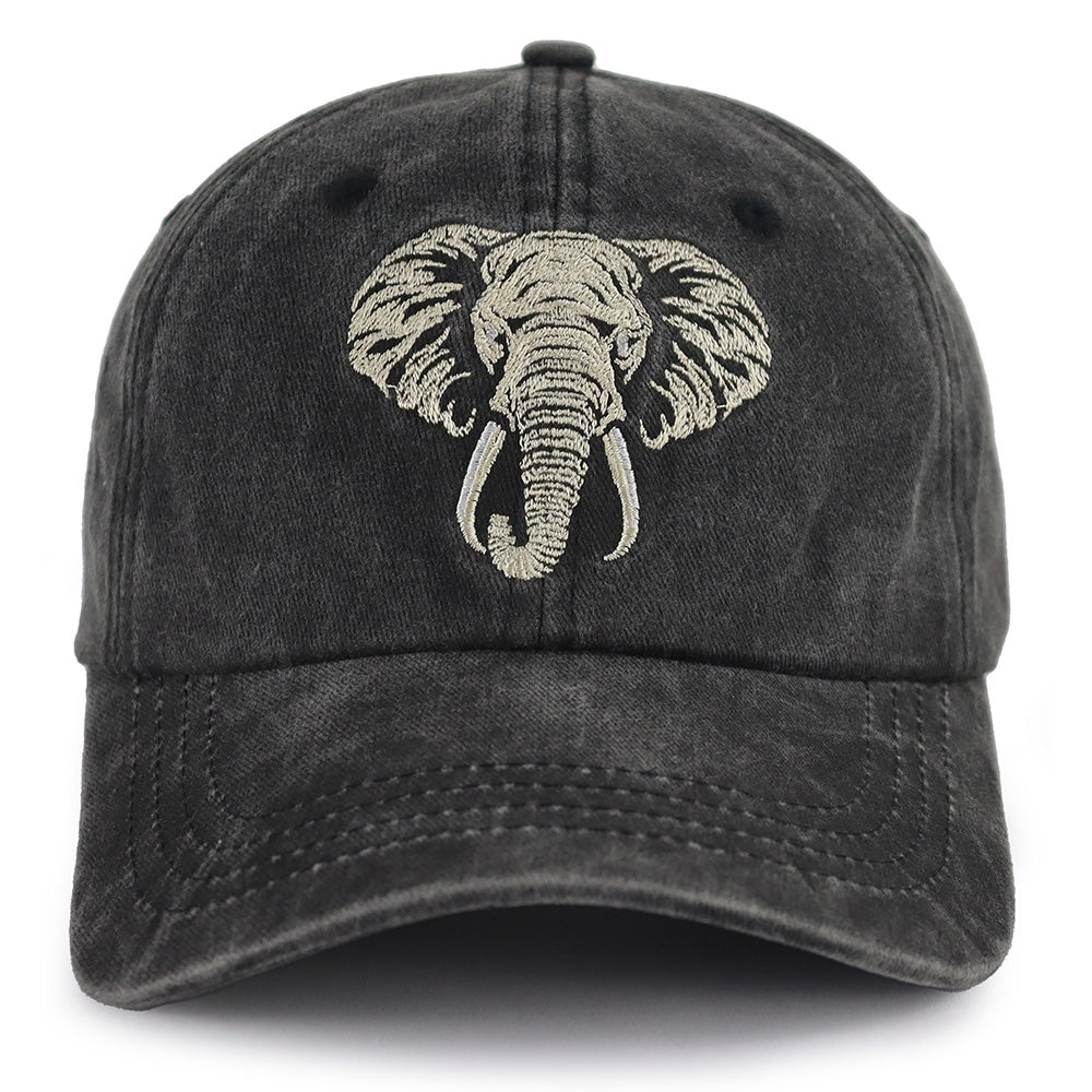 Casquette de baseball en coton lavé vintage 2pcs