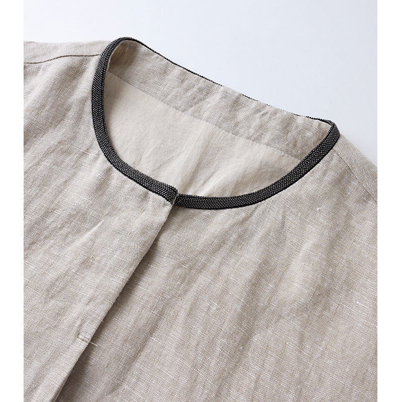 Veste polyvalente courte casual femmes pour le printemps et l'automne
