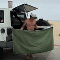 Voiture Baignoire magnétique Serviette extérieure Plage de bain