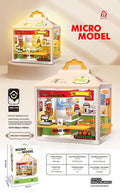 Bricolage Miniature artisanale Scène Cottage Toy Store Pièce d'affichage