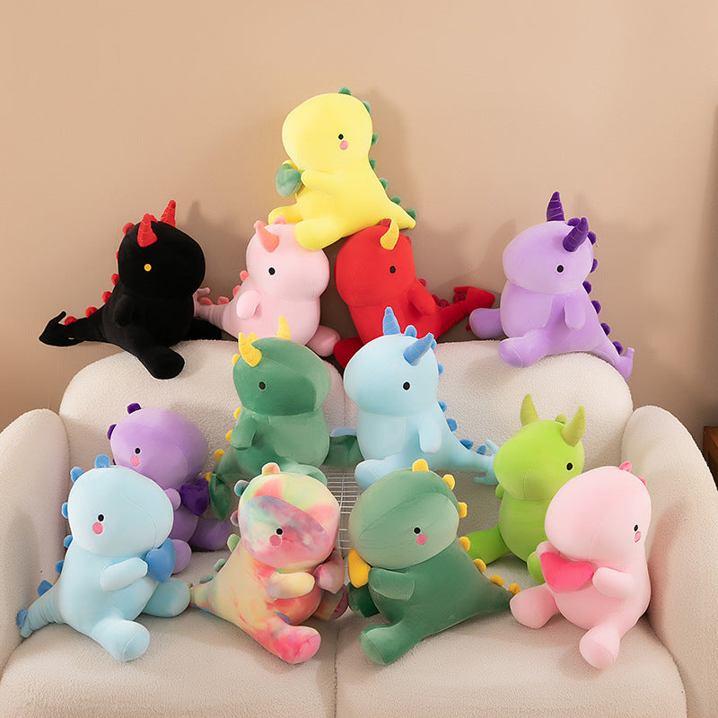 Jouet en peluche Dinosaure multicolore