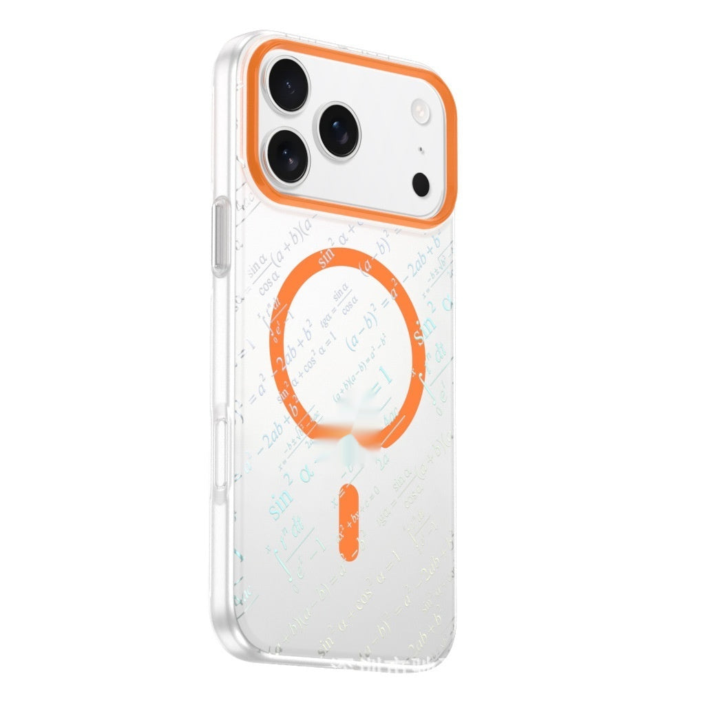 Magnetic Suction Phone Case Formule semi-transparente de protection anti-goutte