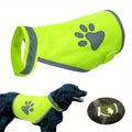 Pet Leash Veste de vie réglable réfléchissante respirant