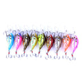 Fish Feather Hook Rock Lure Tossing Sea Fishing Water Floating Hard Bait