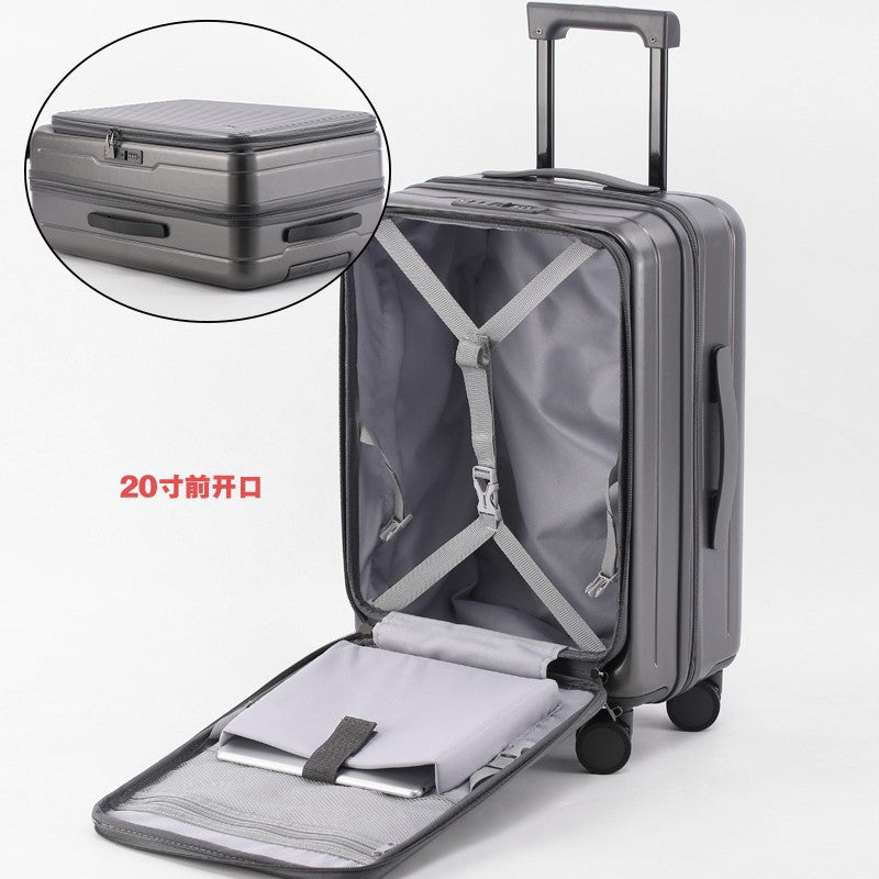 Coffre à bagages ouvert avant Coffre à bagages étendu résistant à la chute de 20 pouces