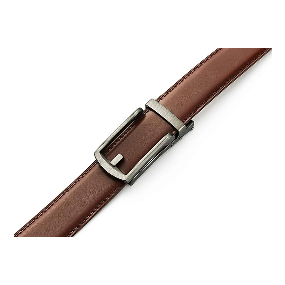 Ceinture garçon à cliquet avec fermeture à snap réglable pour usage occasionnel et formel