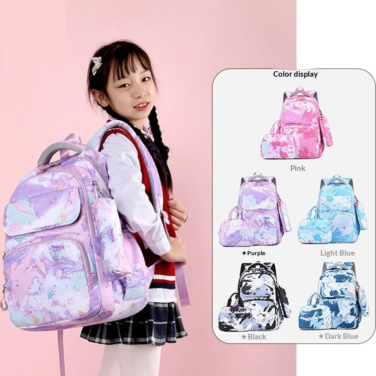 Sac à dos de l'école primaire Réduit le poids Back-Supporting and High-Capacity