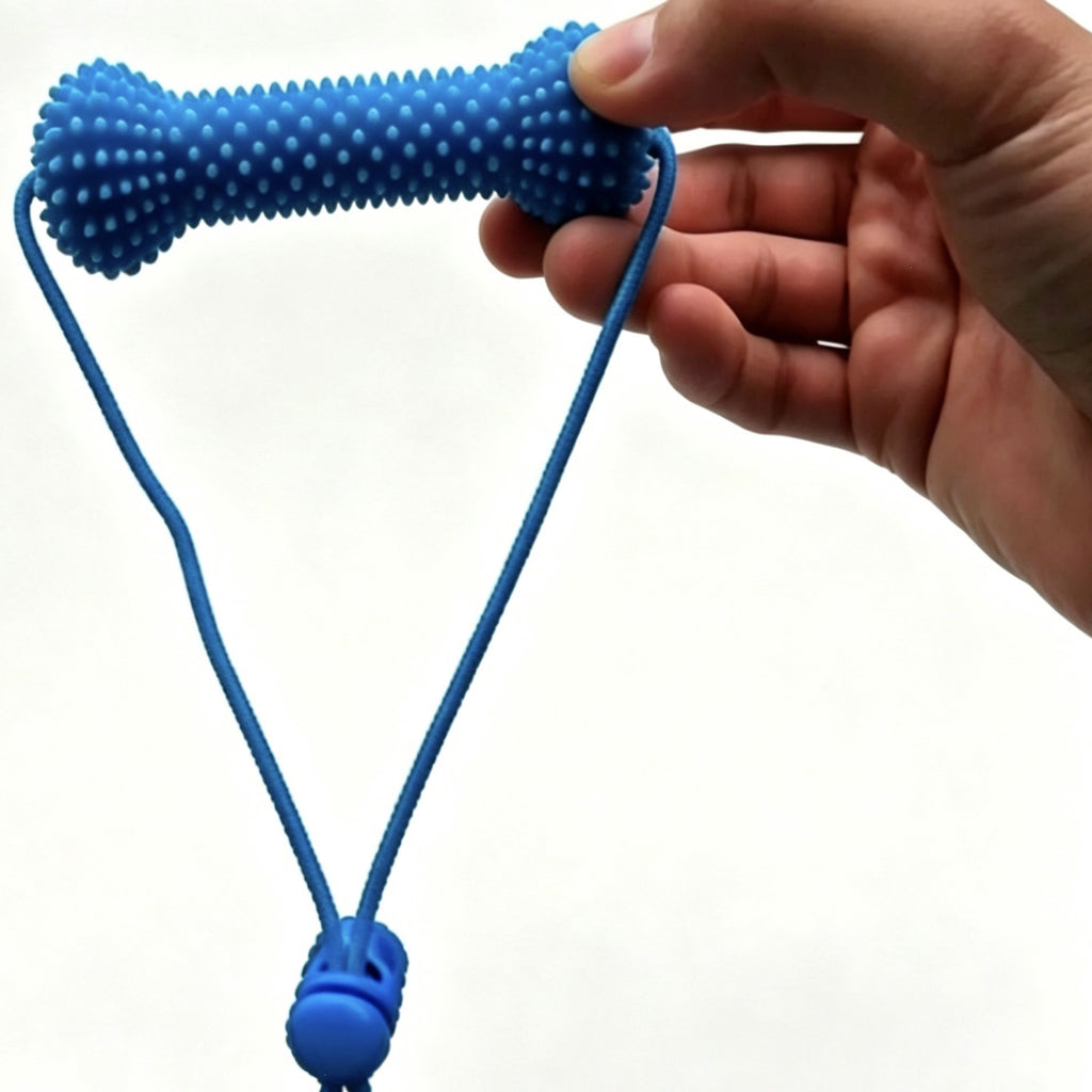 Bâton à croquer pour brosser rapidement les dents