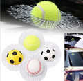 3D stéréo football basketball tennis baseball tennis fou voiture verre véhicule automobile Supplie