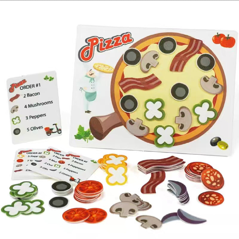 Jouet Creative Felt Pizza Playset