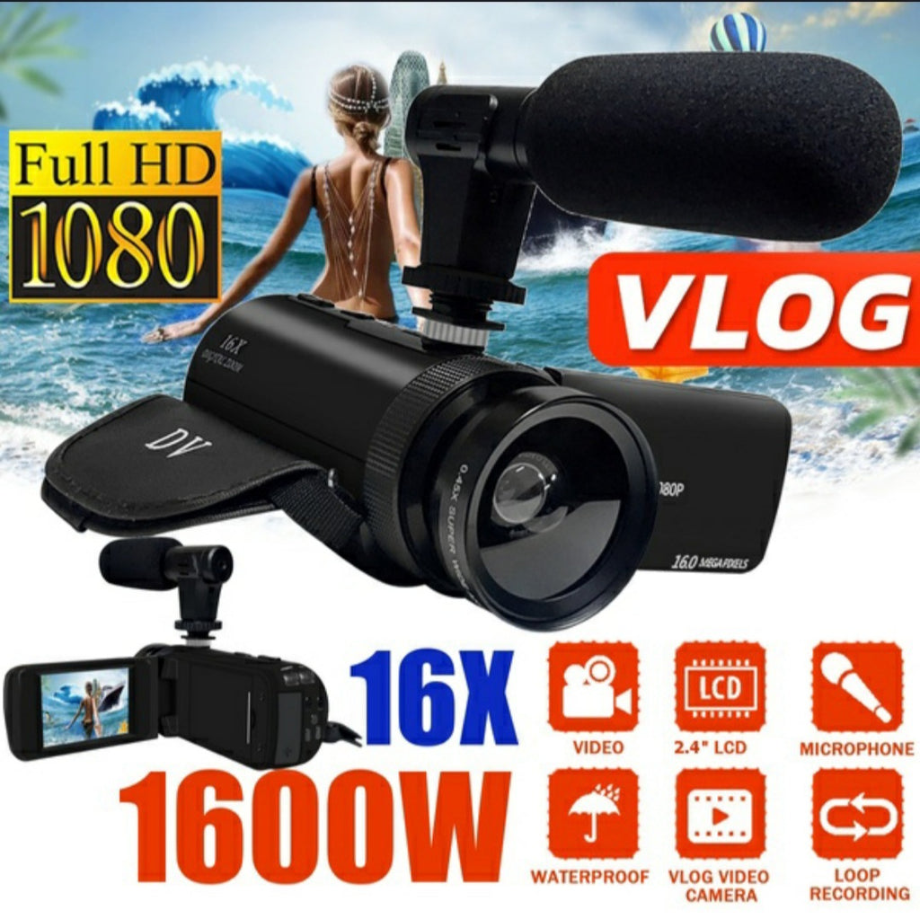 16 Megapixel Microphone HD Caméra numérique