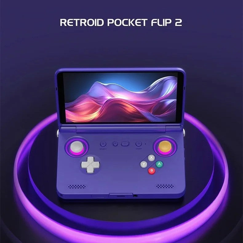 Retroid Pocket Flip2 SD865 Version 5.5-inch OLED Flip Android Handheld Game Console
