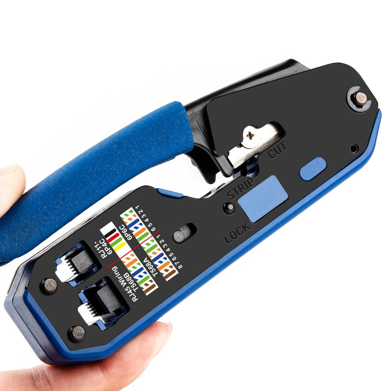 Rj45 Serre-câble de réseau Crimper Stripper