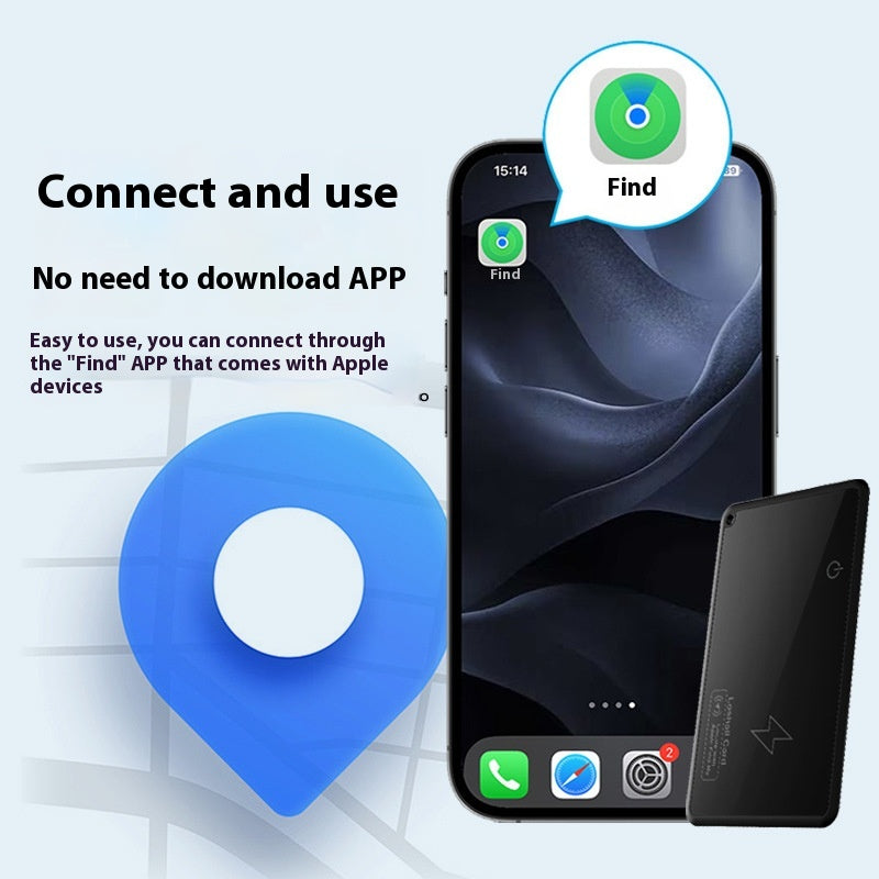 Trouver Smart Wallet Carry-on Items Anti-loss Alarme