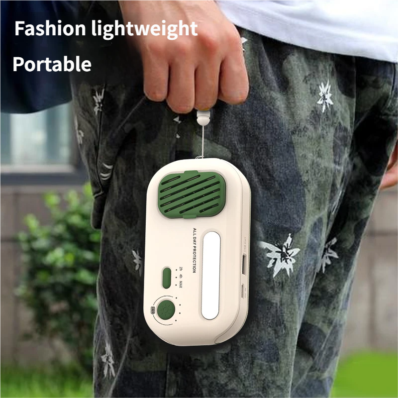 Rechargeable blanc Mosquito Repeller 1500mAh batterie de lithium portable
