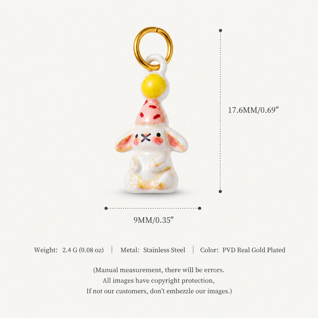 Puppy d'animaux série Zircon pendentif