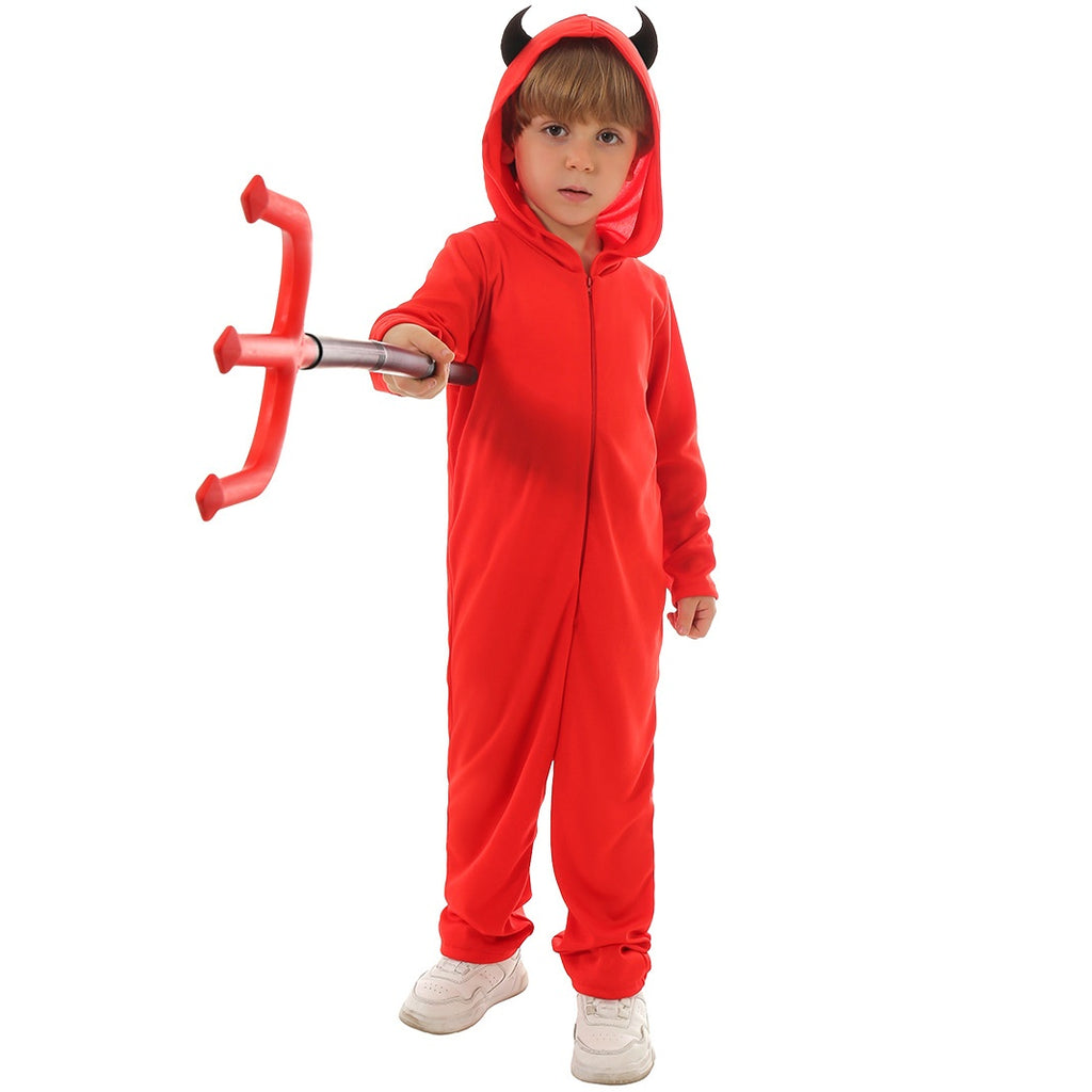 Déguisement de la petite diable d'Halloween Satan Rôle Jouer Cos Déguisement