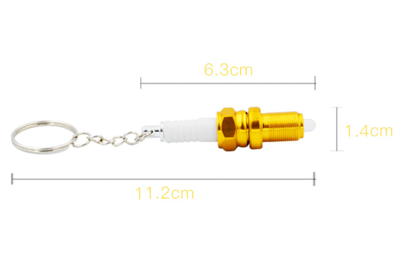 Porte-clés LED bougie lumineuse