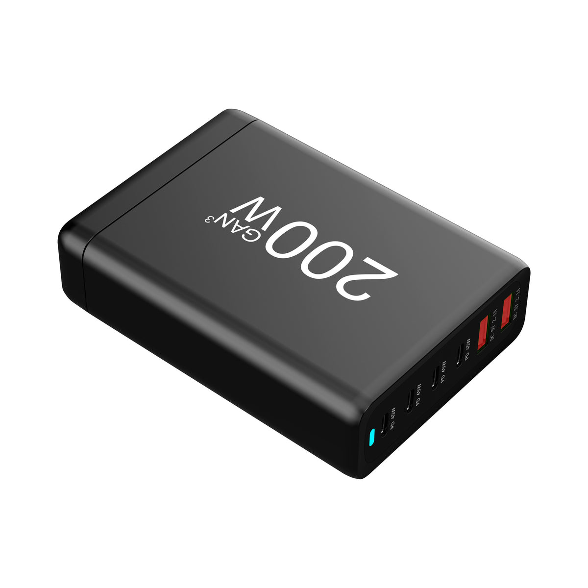 Chargeur de gaz à haute puissance de 200W Nitride