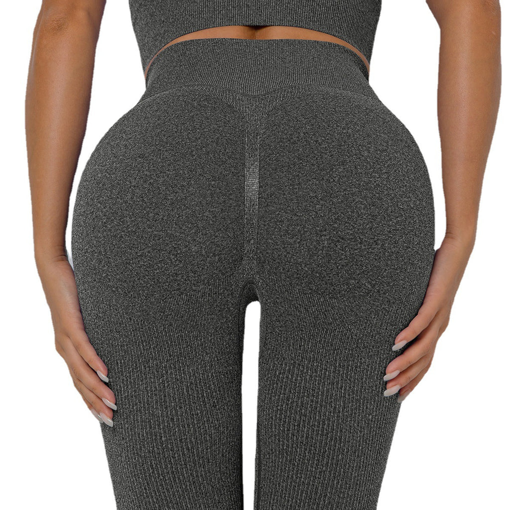 Pantalons de yoga sans couture européenne et américaine