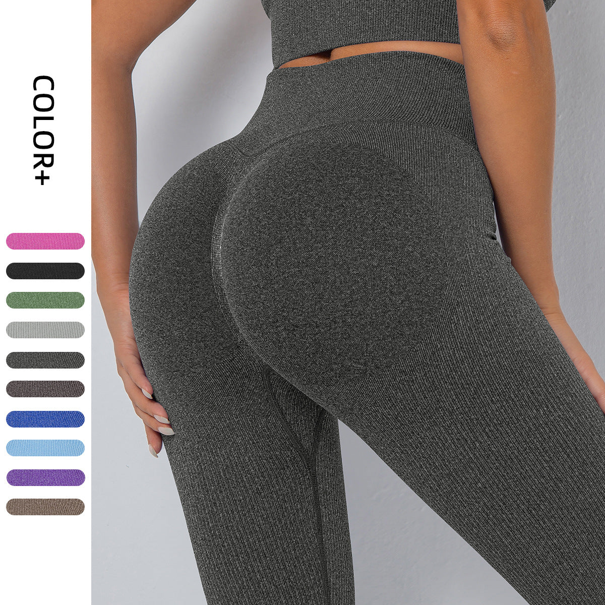 Pantalons de yoga sans couture européenne et américaine