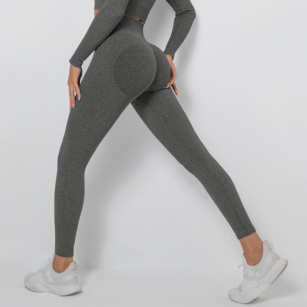 Pantalons de yoga sans couture européenne et américaine