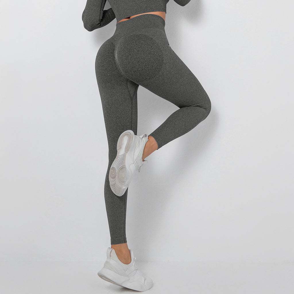 Pantalons de yoga sans couture européenne et américaine