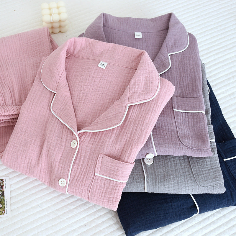 Pyjama à manches longues pour hommes et pour femmes