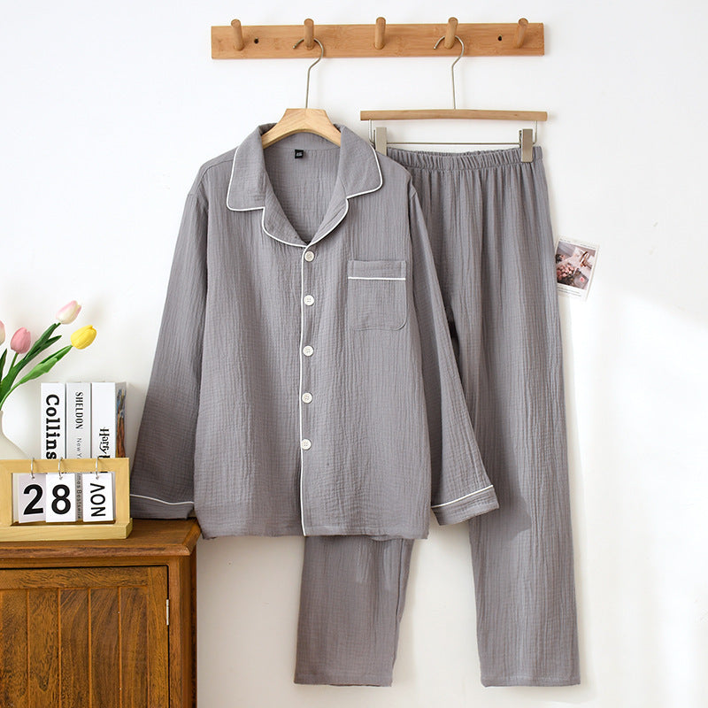Pyjama à manches longues pour hommes et pour femmes
