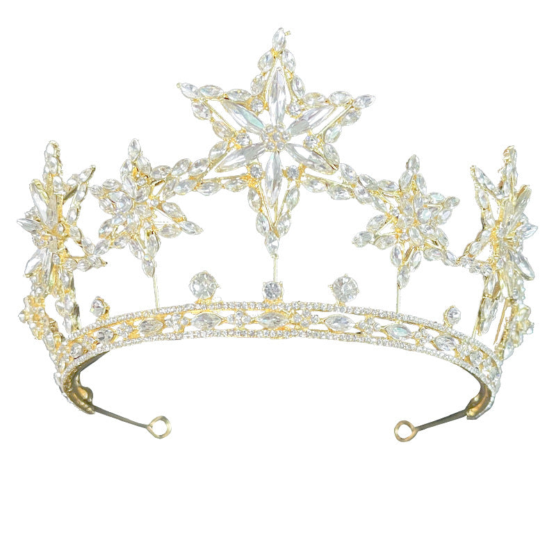 Accessoires de photographie XINGX Strass Fashion Crown Headdress