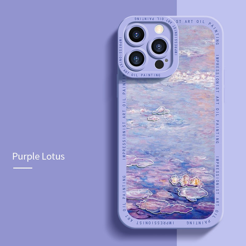 Boîtier de téléphone résistant à la chute en silicone liquide
