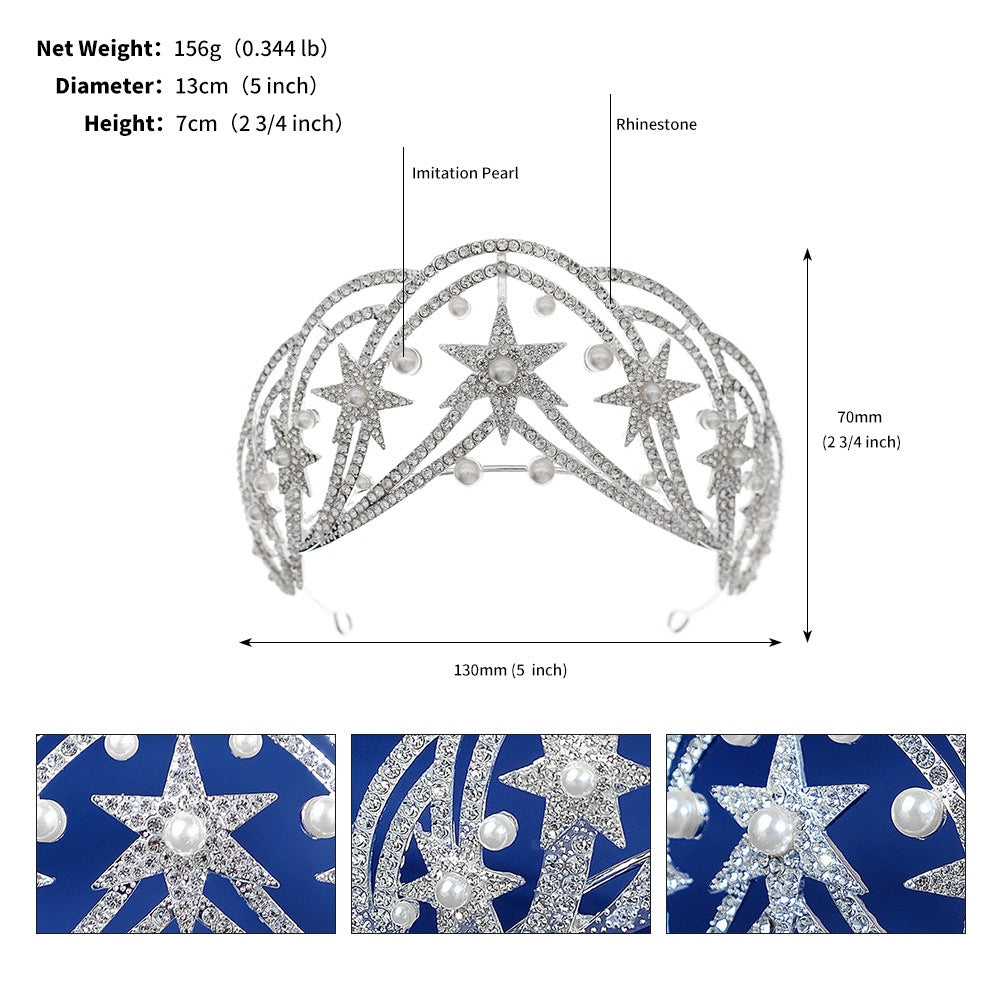 Light Luxury Socialite Style Wedding Dress Hair Accessories