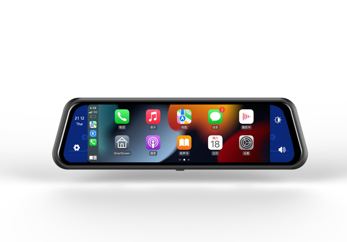 HD Streaming Dual-Lens Enregistreur de conduite