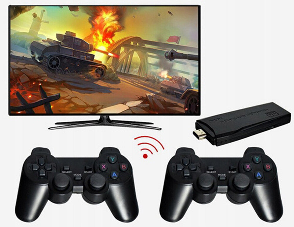 Console de jeu vidéo 20000 Kit de console de jeux rétro avec 2 contrôleurs sans fil Nouveau