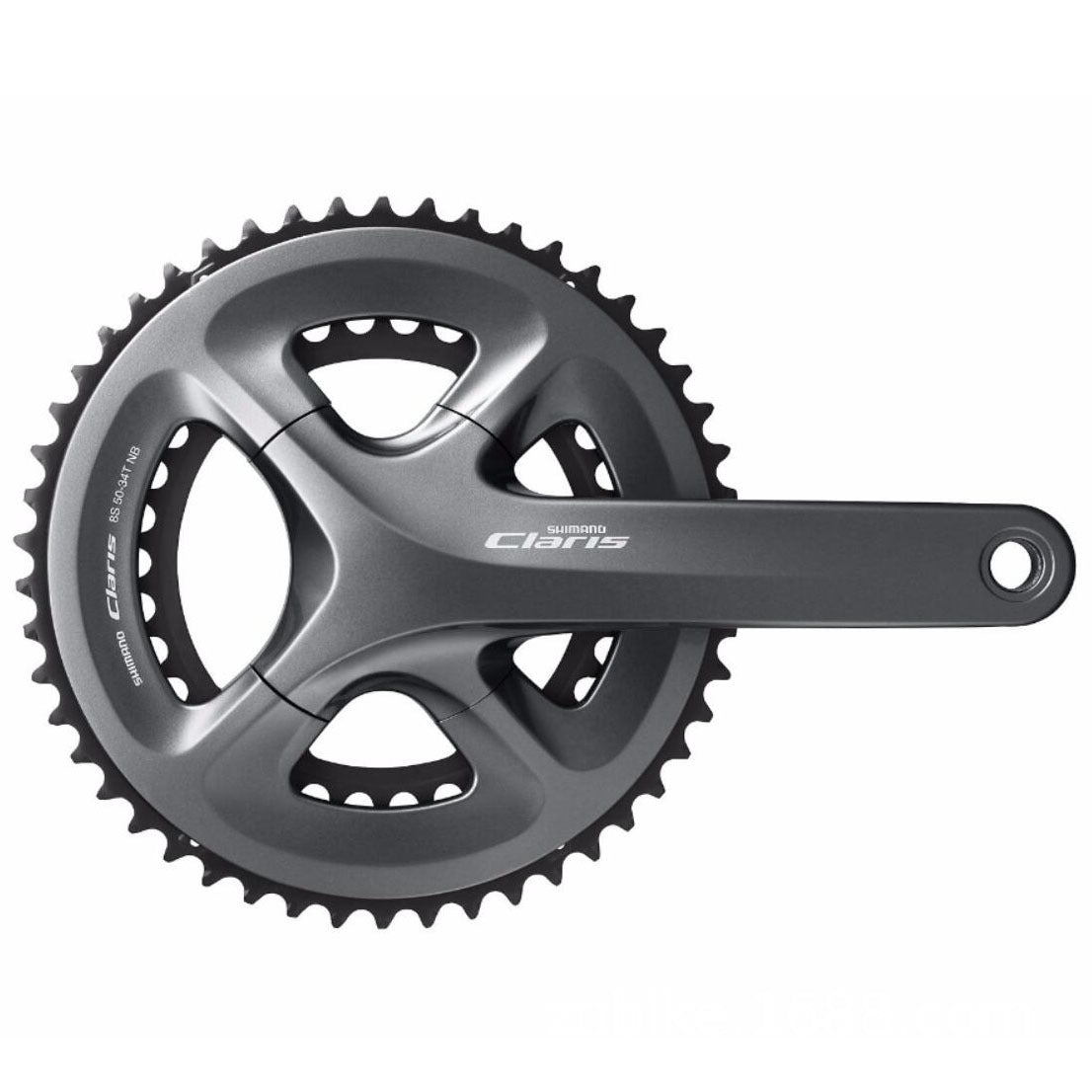 Plaque de dent 8-vitesses 16-vitesse Road Bike Hollow Disque Fluted intégré 50-34t