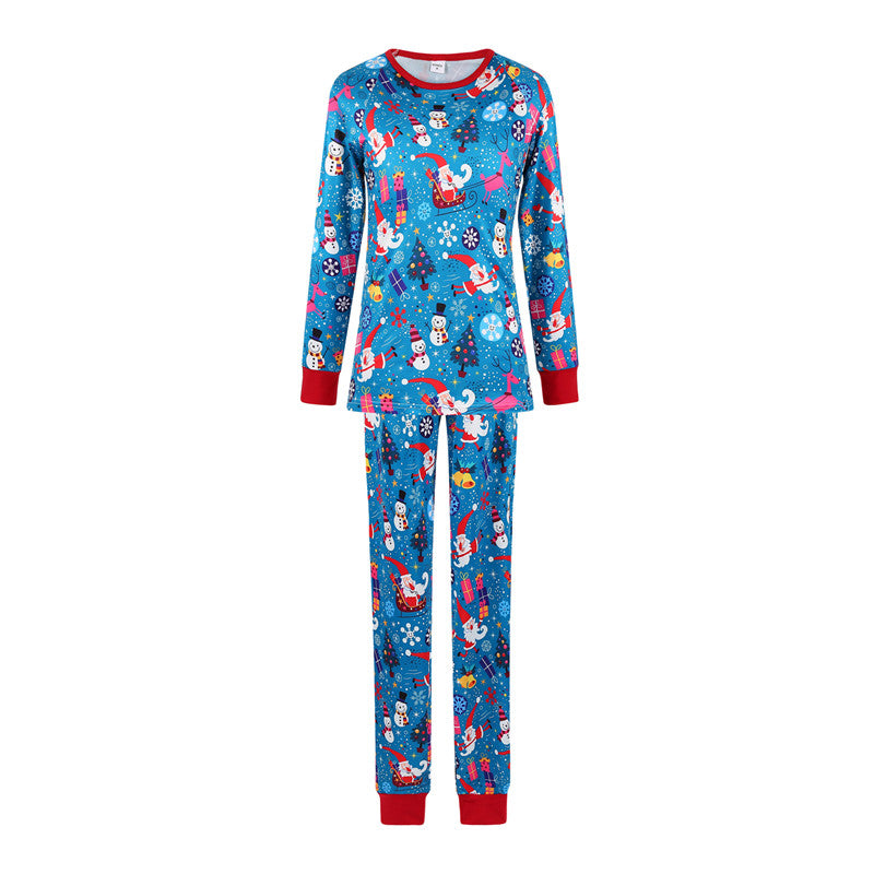 Parent-enfant Pyjama de Noël Parent-enfant Loisirs Ensemble d'usure
