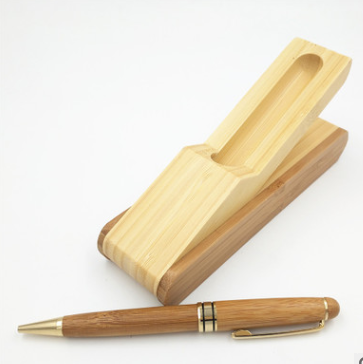 Set de stylo signature en bambou