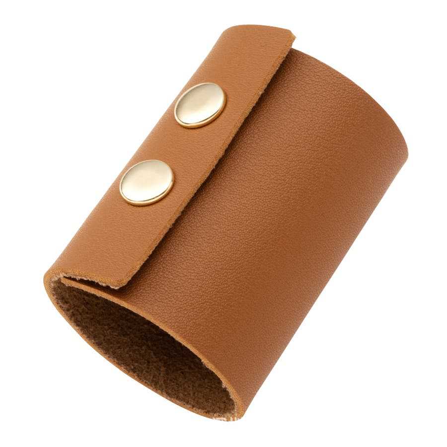 PU Leather Headband Gel Femmes Poneytail Clip Décoration Accessoires de cheveux