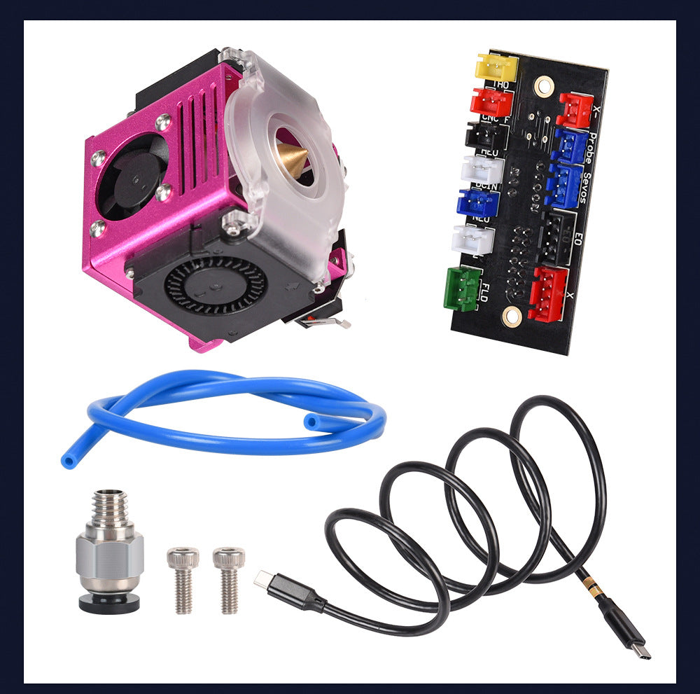 Imprimante 3D tout le kit de tête d'extrusion métallique