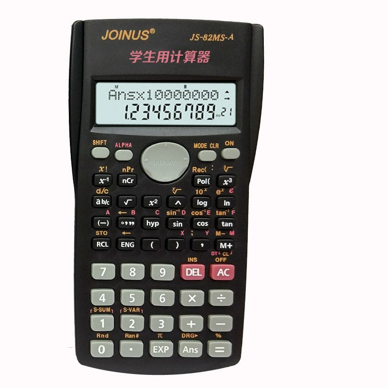 JS-82MS calculatrice de fonction scientifique