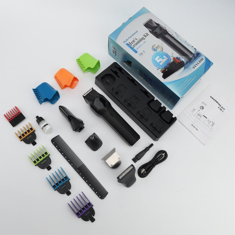 Cutter magnétique tête cinq-en-un homme Clipper de ménage costume